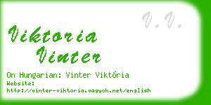 viktoria vinter business card